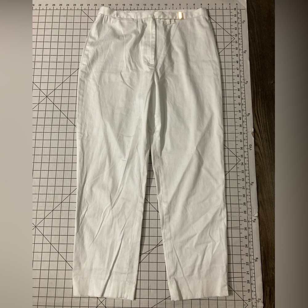 Lauren Ralph Lauren Women’s Size 12 White Trouser Pants